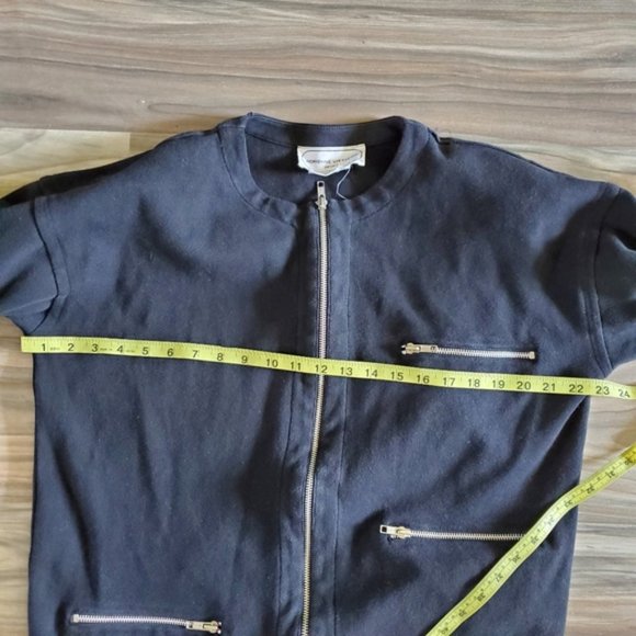 Adrian Vittadini sport jacket black long sz S - Picture 4 of 8